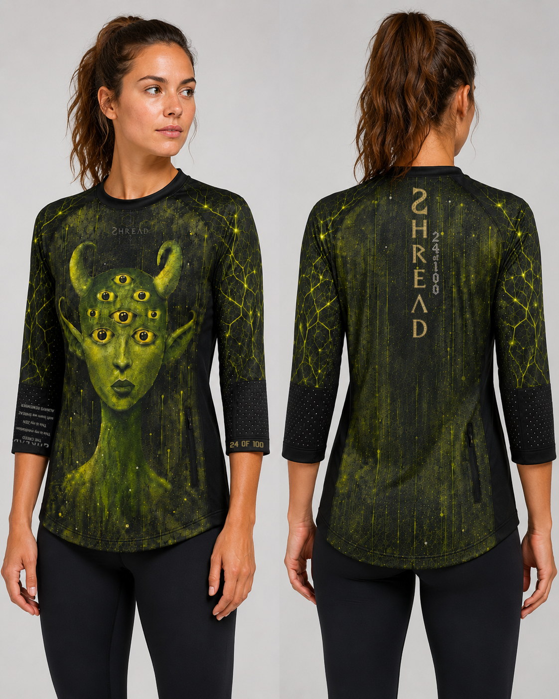 Drop 1 Izzie Del Real El Fauno on-body jersey photo