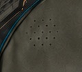 Closeup of SHREAD jersey vent perforation pattern